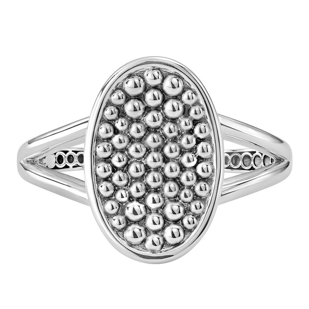 LAGOS Bold Caviar Cuff Bracelet in Sterling Silver